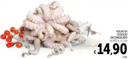 Spazio Conad Polpo di scoglio decongelato offerta