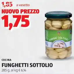 ALDI Cucina funghetti sottolio offerta