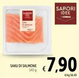 Spazio Conad Saku di salmone SAPORI IDEE CONAD offerta
