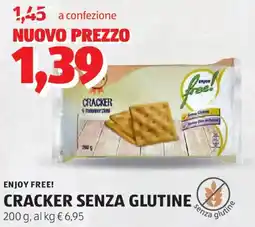 ALDI Enjoy free! cracker senza glutine offerta