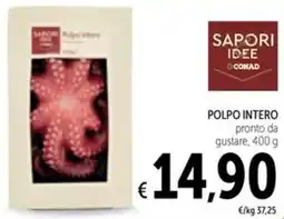 Spazio Conad Polpo intero SAPORI IDEE CONAD offerta