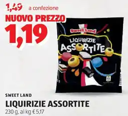 ALDI Sweet land liquirizie offerta
