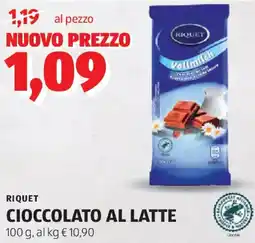 ALDI Riquet cioccolato al latte offerta
