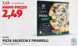 ALDI Cucina pizza salsiccia e friarielli offerta
