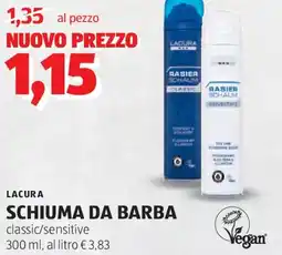 ALDI Lacura schiuma da barba classic/sensitive offerta
