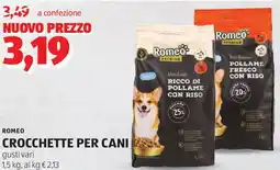ALDI Romeo crocchette per cani offerta