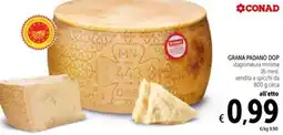 Spazio Conad Grana padano dop CONAD offerta