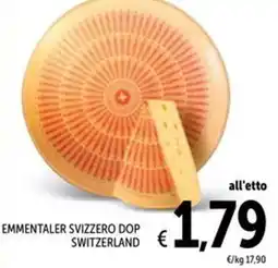 Spazio Conad Emmentaler svizzero dop switzerland offerta