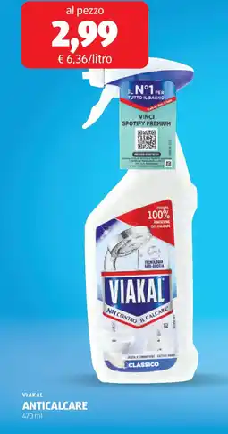 ALDI Viakal anticalcare offerta