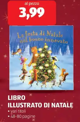 ALDI Libro illustrato di natale offerta
