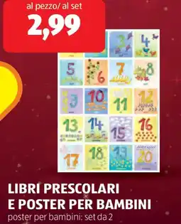 ALDI Libri prescolari e poster per bambini offerta