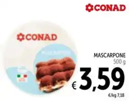 Spazio Conad Mascarpone CONAD offerta