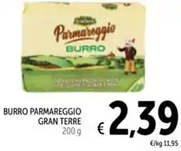 Spazio Conad Burro parmareggio gran terre offerta