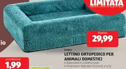 ALDI Romeo lettino ortopedico per animali domestici offerta