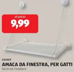 ALDI Cachet amaca da finestra, per gatti facile da installare offerta