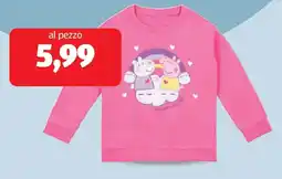 ALDI Peppa pig / my little pony / transformers felpa per bambini offerta