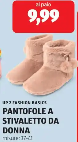ALDI Up 2 fashion basics pantofole a stivaletto da donna offerta