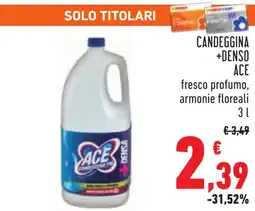 Conad Candeggina +denso ACE offerta