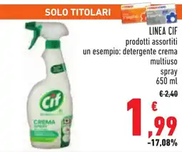 Conad Linea CIF offerta