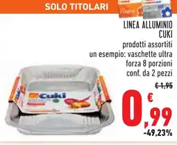Conad Linea alluminio CUKI offerta