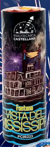 ALDI Pirotecnica castellana fontana vista del mississippi offerta