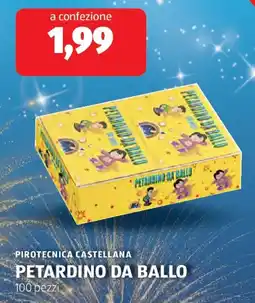 ALDI Pirotecnica castellana petardino da ballo offerta