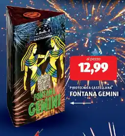 ALDI Pirotecnica castellana fontana gemini offerta