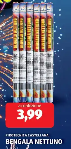 ALDI Pirotecnica castellana bengala nettuno offerta