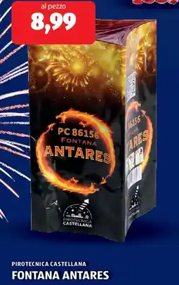 ALDI Pirotecnica castellana fontana antares offerta