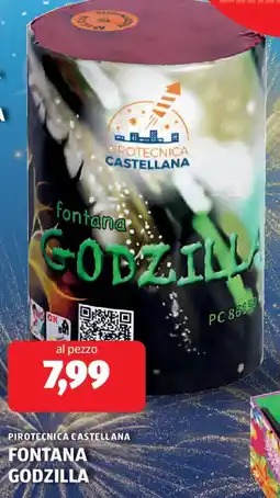 ALDI Pirotecnica castellana godzilla offerta