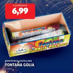 ALDI Pirotecnica castellana fontana golia offerta
