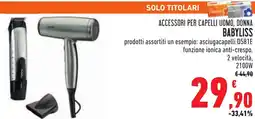 Conad Accessori per capelli uomo, donna BABYLISS offerta