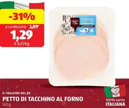 ALDI Il tagliere del re petto di tacchino al forno offerta