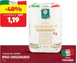 ALDI I colori del sapore riso originario offerta