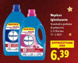 Lidl Napisan Igienizzante offerta