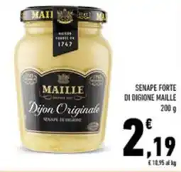 Conad Senape forte di digione MAILLE offerta