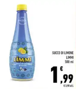 Conad Succo di limone LIMMI offerta