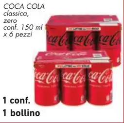Conad COCA COLA classica, zero offerta