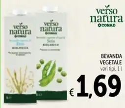 Spazio Conad Bevanda vegetale verso natura CONAD offerta