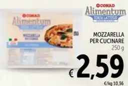 Spazio Conad Mozzarella per cucinare CONAD offerta