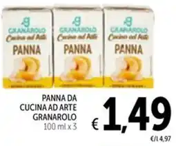 Spazio Conad Panna da cucina ad arte GRANAROLO offerta