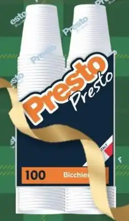 Ferdico Presto bicchieri 200 cc offerta