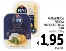 Spazio Conad Pasta fresca ripiena antica bottega FINI offerta