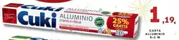 Ferdico Cuki carta alluminio offerta