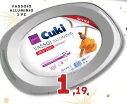 Ferdico Cuki vassoi alluminio offerta