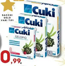 Ferdico Cuki sacchi gelo offerta