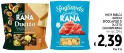 Spazio Conad Pasta fresca ripiena sfogliavelo o duetto GIOVANNI RANA offerta