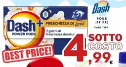 Ferdico Dash pods offerta