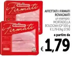 Spazio Conad Affettati i firmati ROVAGNATI offerta
