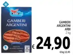 Spazio Conad Gamberi argentini ARBI offerta